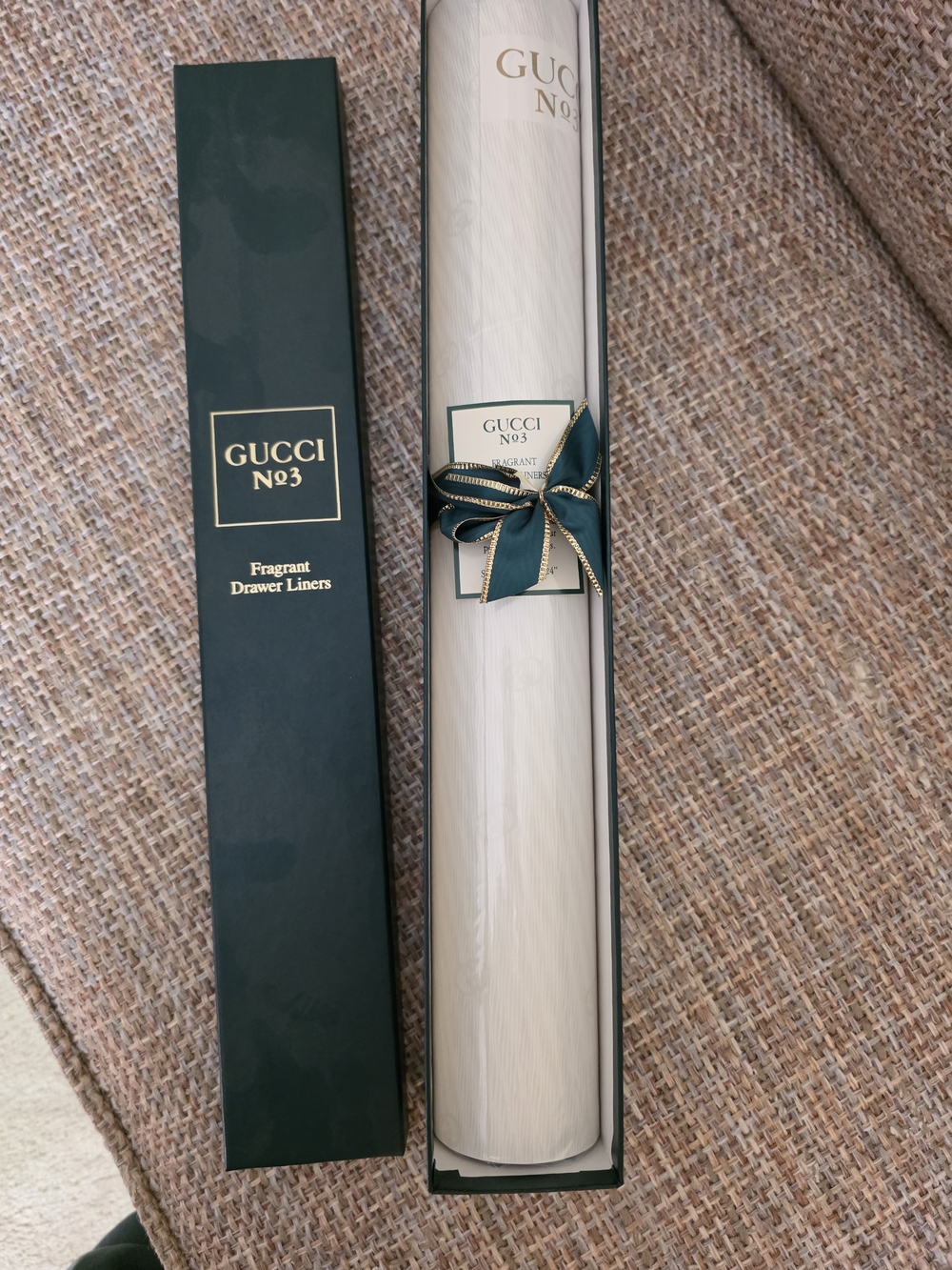Gucci Dark Green Box with Gold Logo